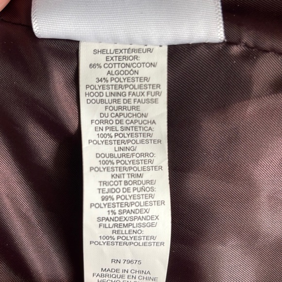 Lucky Brand Lined Coat with Detachable Hood and Lined Pockets (S) - Picture 6 of 7